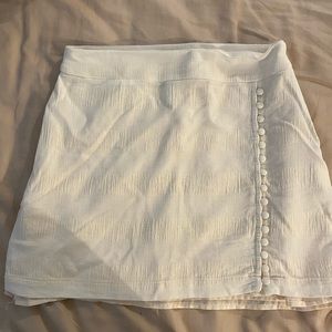 Forever 21 White Skirt